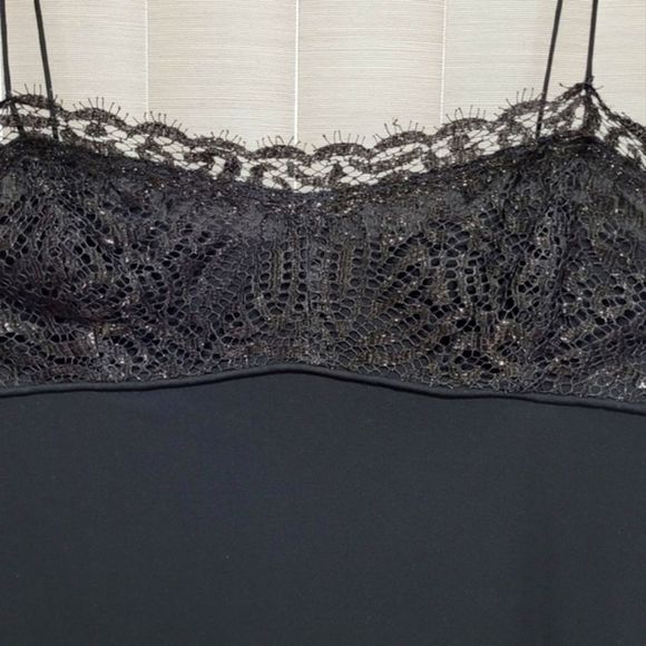 EC/ Ellen Tracy Elegant Black Dress (only) - Picture 5 of 6